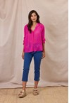 TEMPLE SHIRT - fuchsia